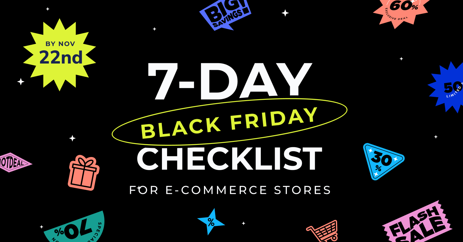 7-Day Black Friday Checklist 2024